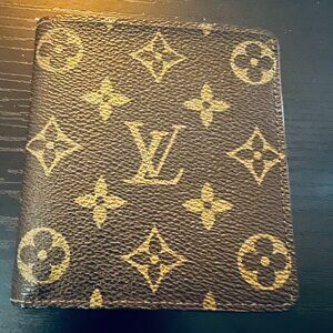RARE Louis Vuitton men's Monogram wallet made by Malletier vintage collectors